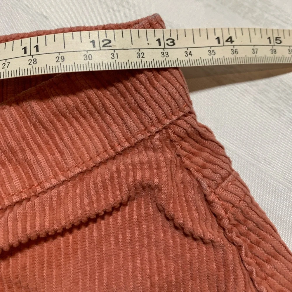Free People Ray Myrrh Corduroy button down skirt. Size 2.